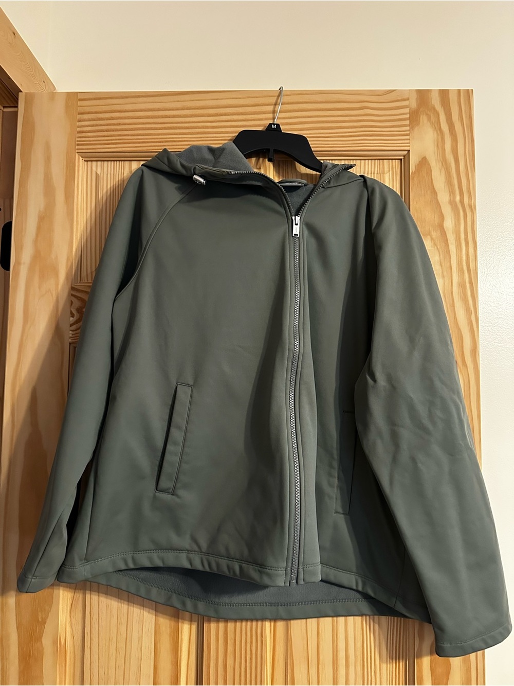 Women’s Hooded Softshell Jacket - Olive Green